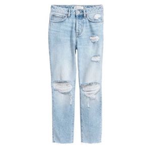 H&M distressed jeans